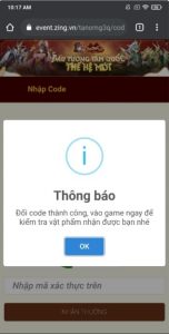 Code Tân OMG 3Q mới nhất 2021 | Hướng dẫn nhập code 10