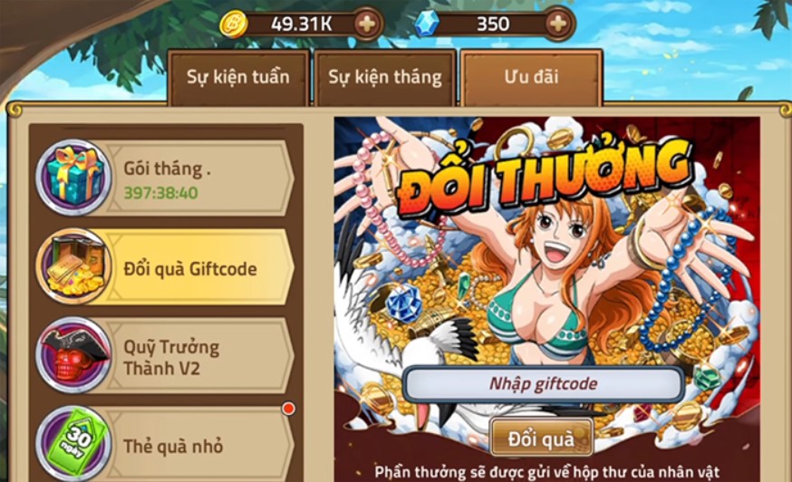 Code A One Piece Game mới nhất và cách nhập code 