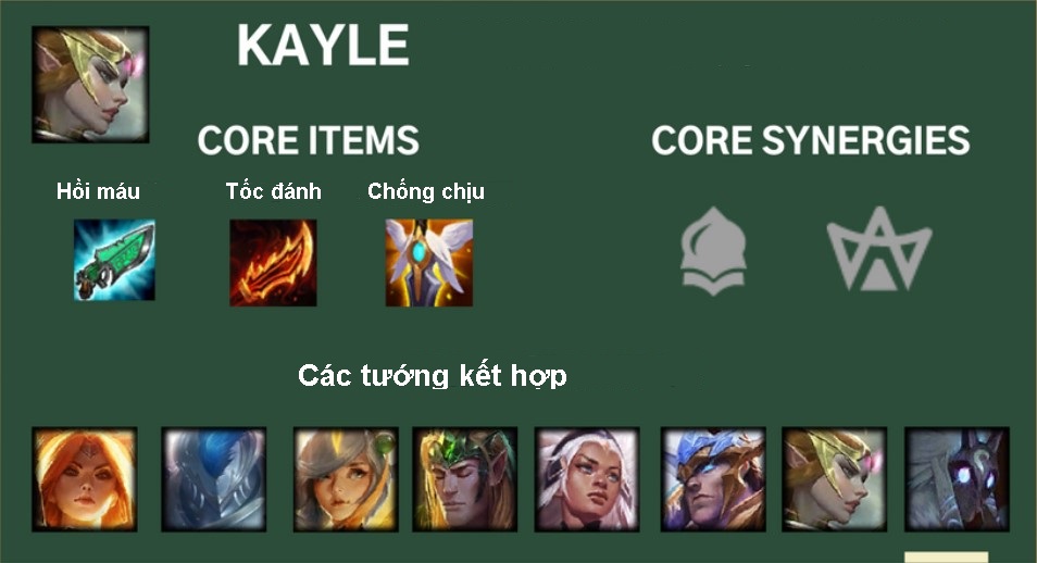 Kayle Đtcl Mùa 5 - Kỹ Năng , Đội Hình,Trang Bị Và Cách Chơi - Hướng Dẫn  Game24H.Vn